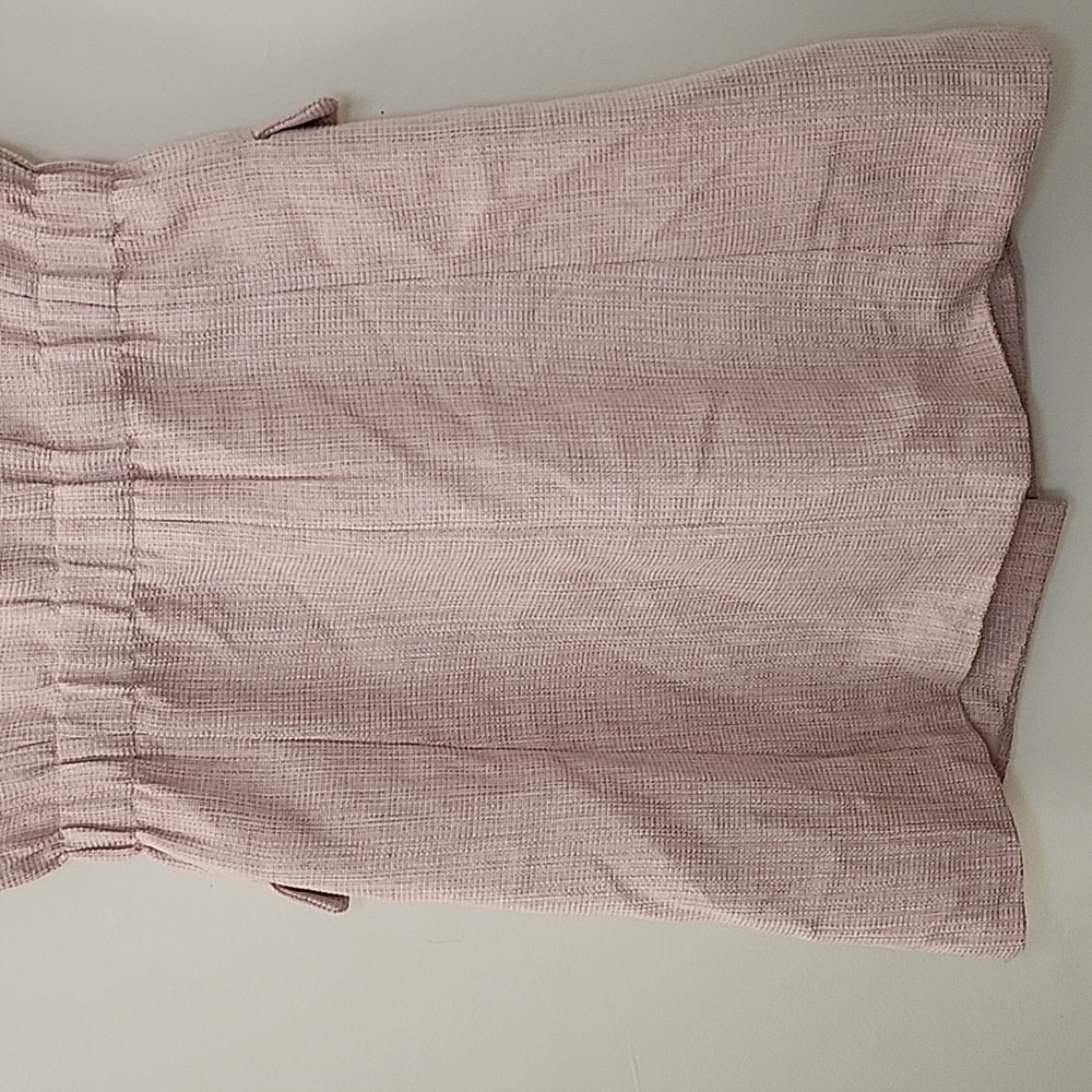 Taylor Tillman Classic Pink Tweed Sleeveless Double-Breasted Blazer Tiff Dress M - Picture 10 of 16